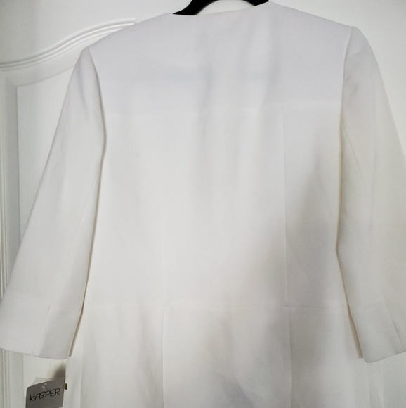 White studded open jacket - Picture 4 of 5